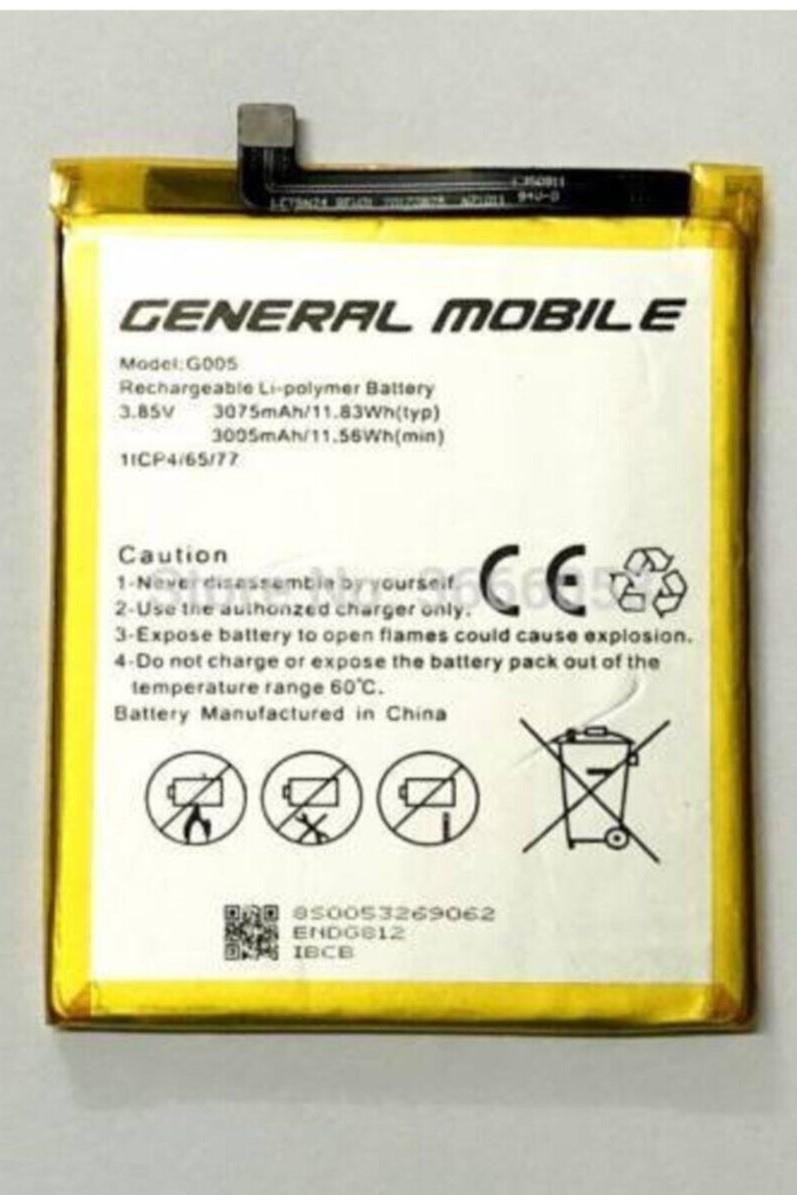 General Mobile Gm8 Batarya Pil