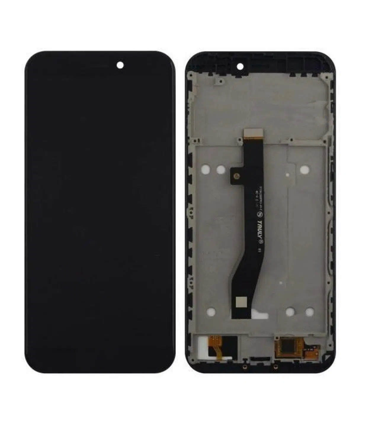 General Mobile GM8 GO Siyah Lcd Ekran+Dokunmatik Full Çıtalı