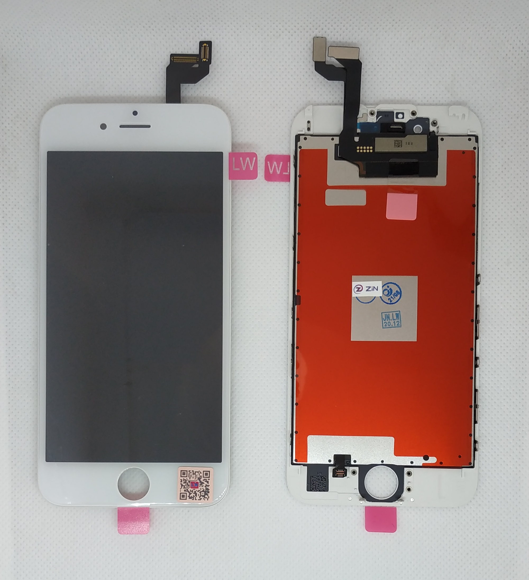 Iphone 6S Beyaz-Siyah Lcd Ekran+Dokunmatik