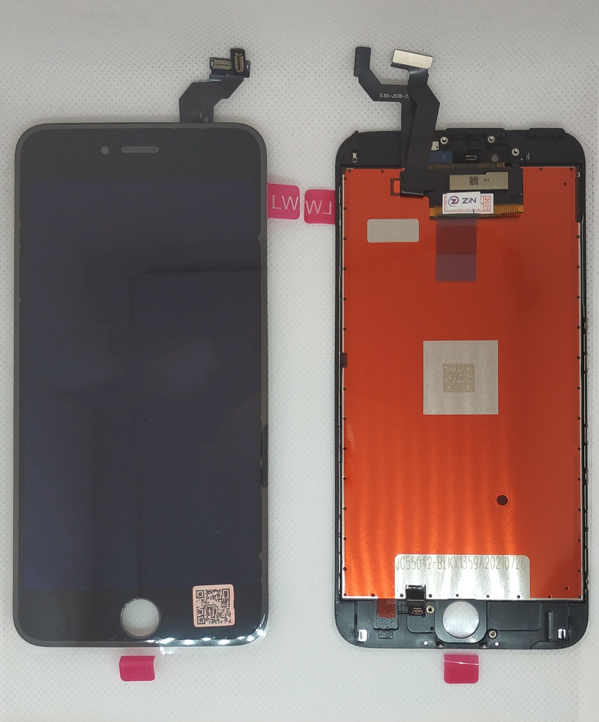 Iphone 6S Plus Siyah Lcd Ekran+Dokunmatik