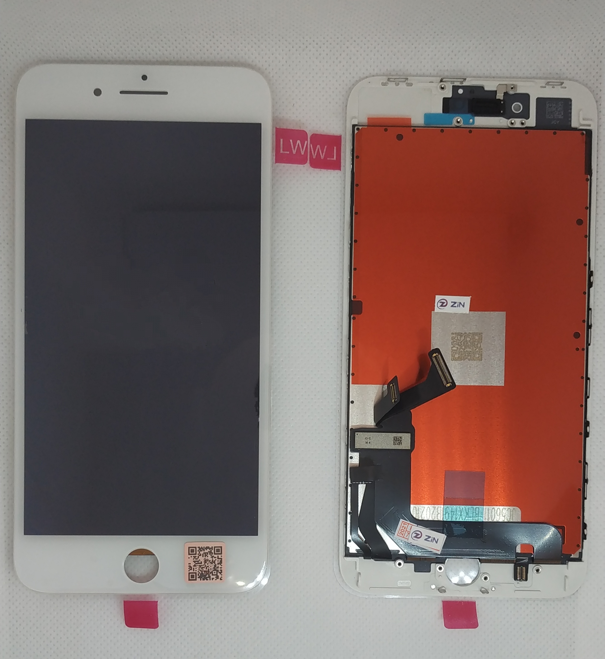 Iphone 8 Plus Beyaz Lcd Ekran+Dokunmatik