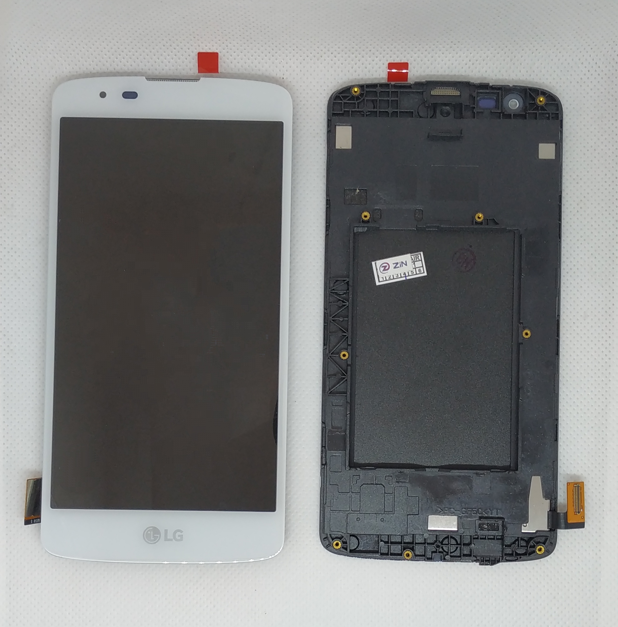 Lg K8 (350tr) Beyaz Lcd Ekran+Dokunmatik Full Çıtalı
