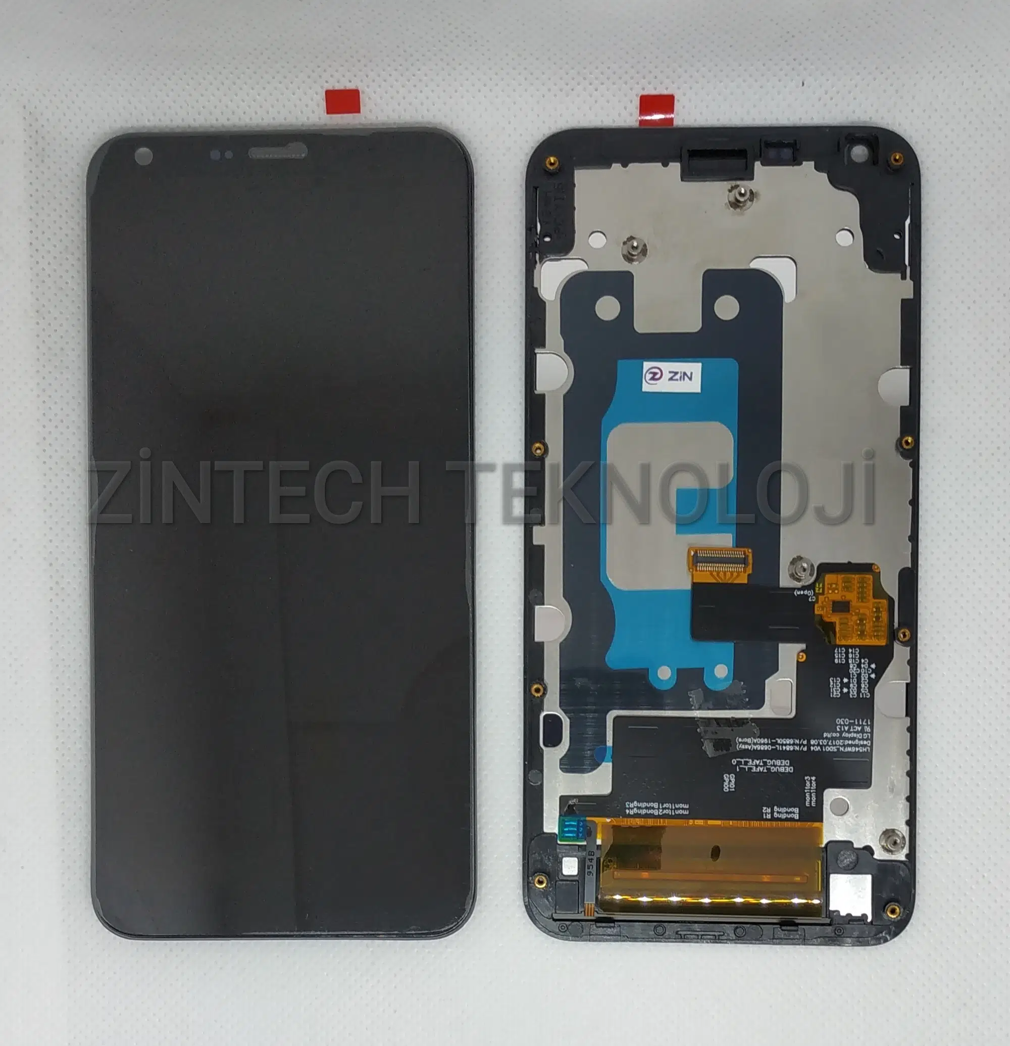 Lg Q6 Lcd Ekran+Dokunmatik Full Çıtalı