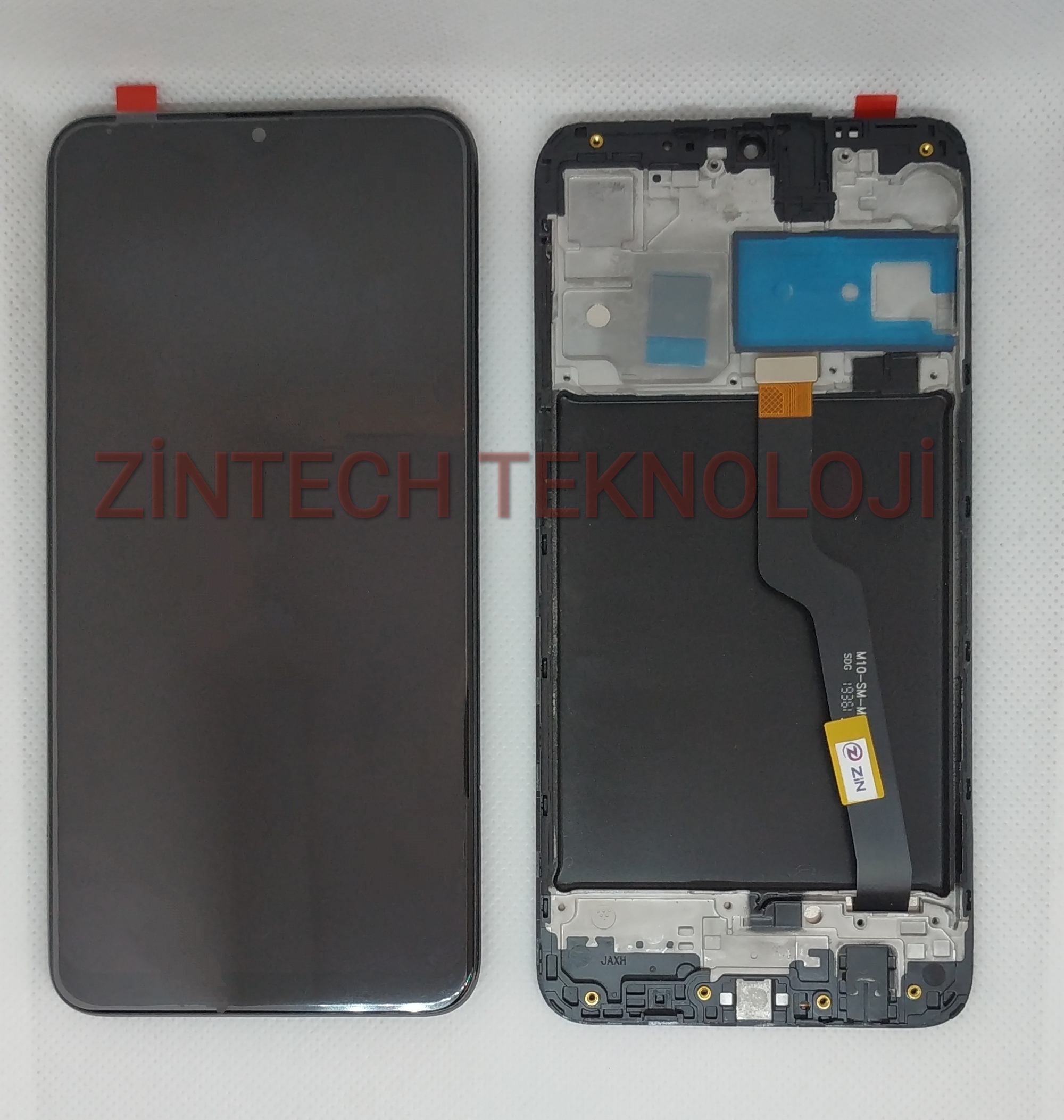 Samsung Galaxy A10 (SM-A105) Lcd Ekran+Dokunmatik Full Çıtalı