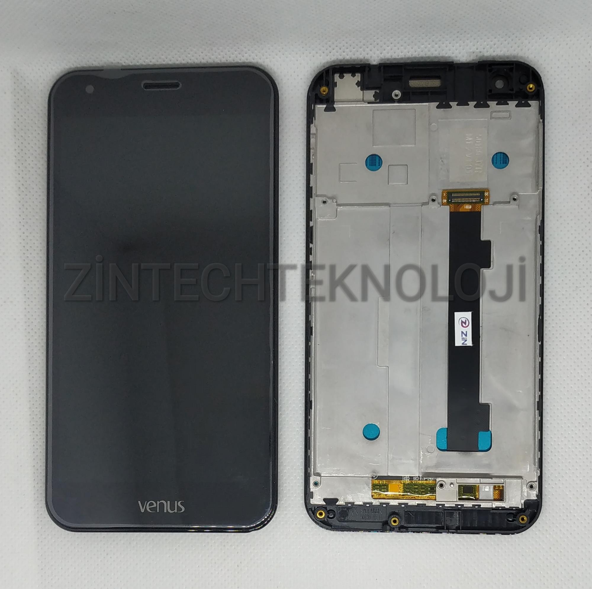 Vestel Venüs V5 Lcd Ekran+Dokunmatik Full Çıtalı