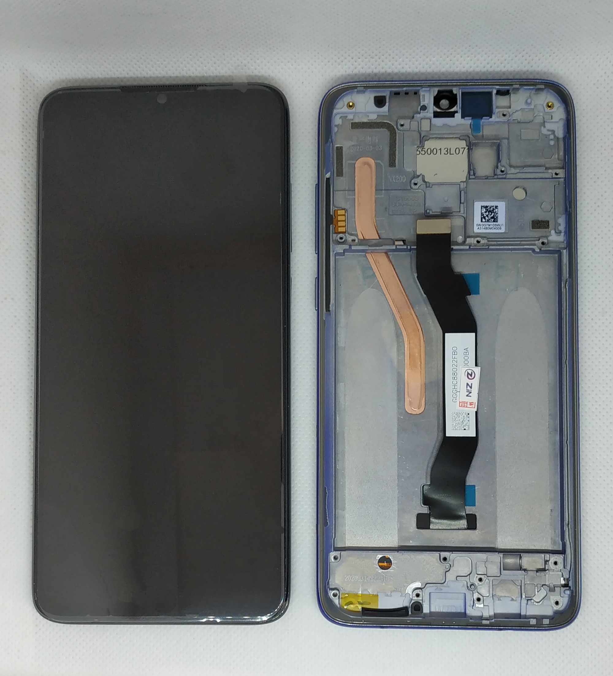 Xiaomi Redmi Note 8 Pro Lcd Ekran+Dokunmatik Full Çıtalı