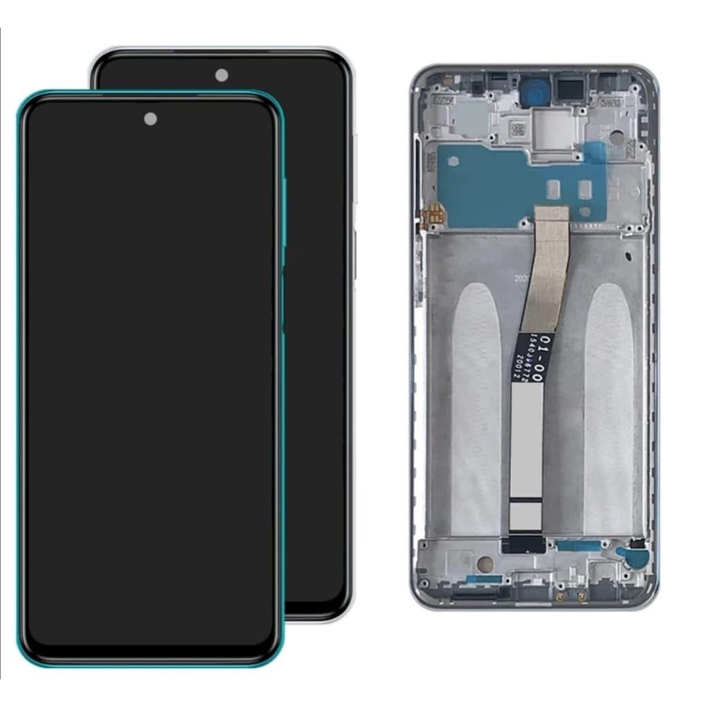 Xiaomi Redmi Note 9S Lcd Ekran+Dokunmatik Full Çıtalı